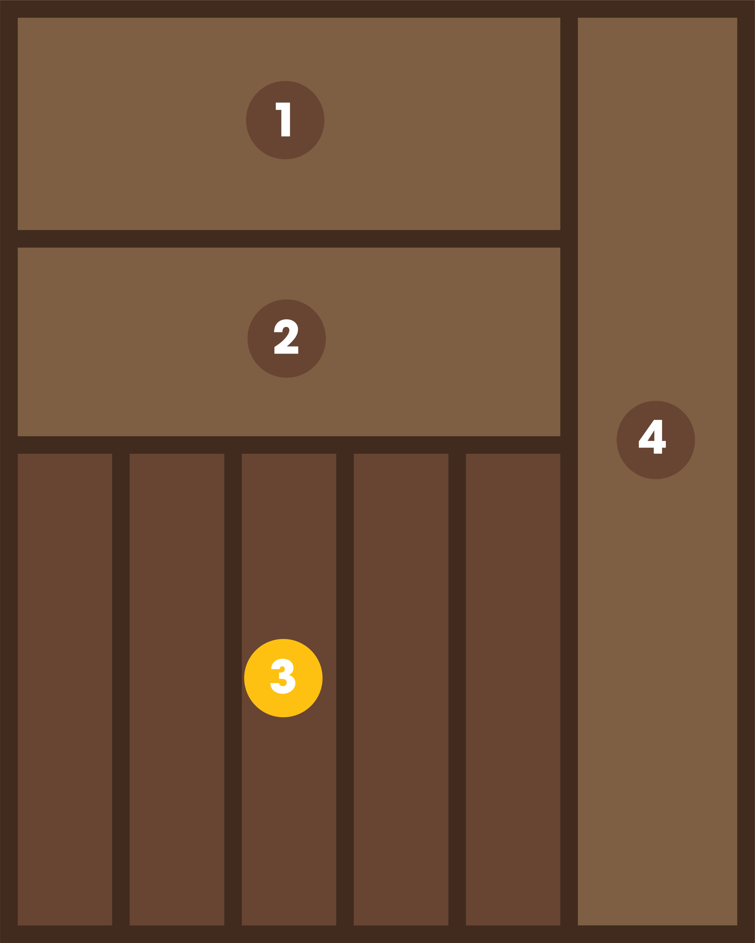 Layout F2 — Flatware + Utensils