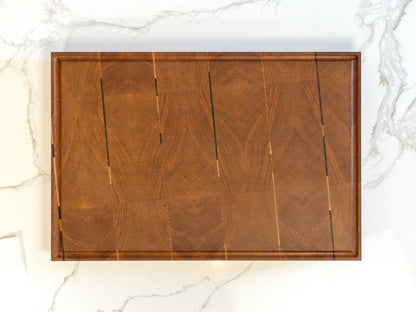 End-Grain Cutting Board | Skyfall