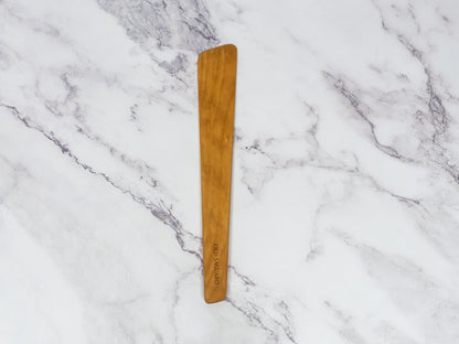 Angled Wooden Spatula - 13”