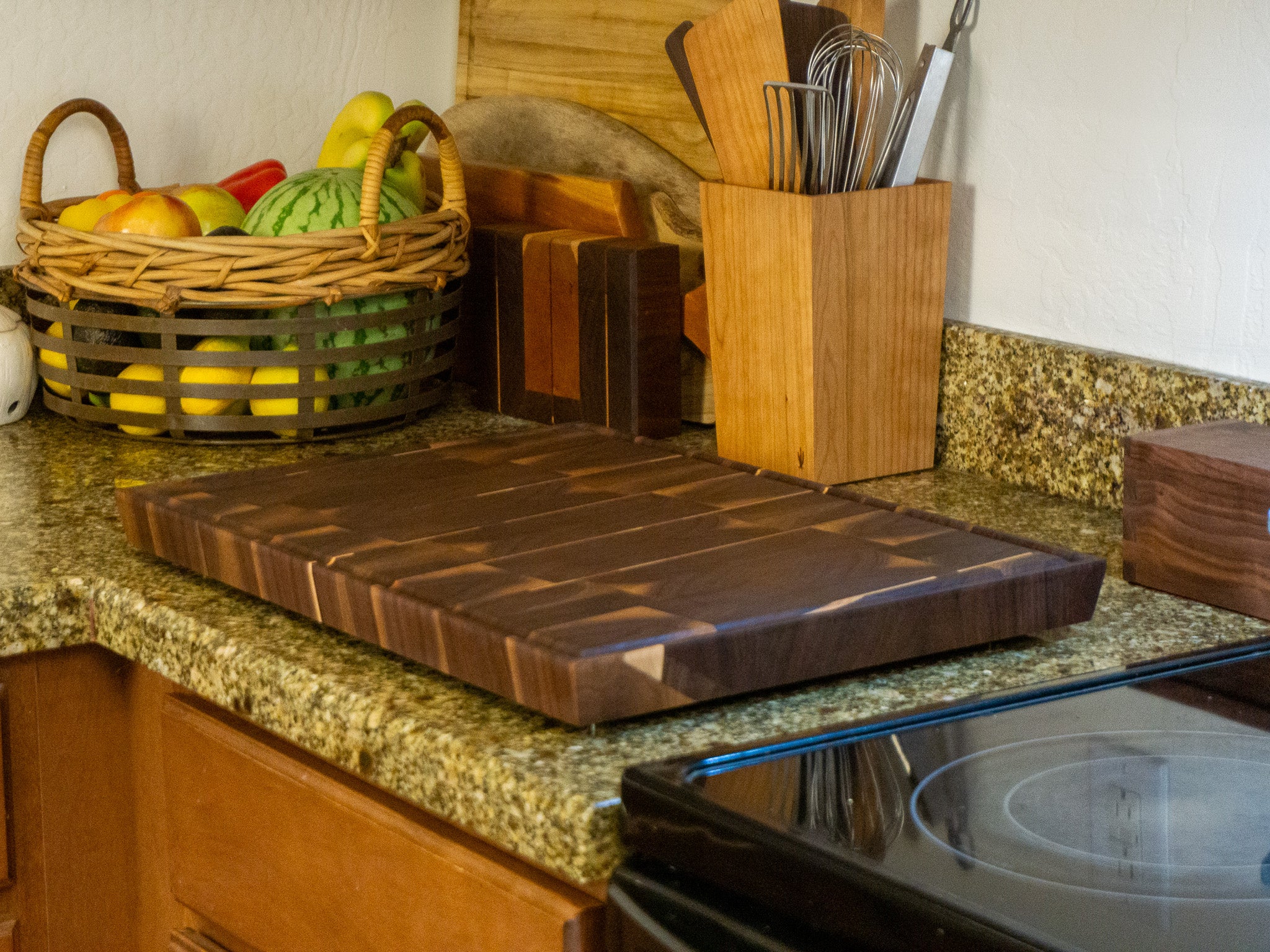 End-Grain Cutting Board | Skyfall