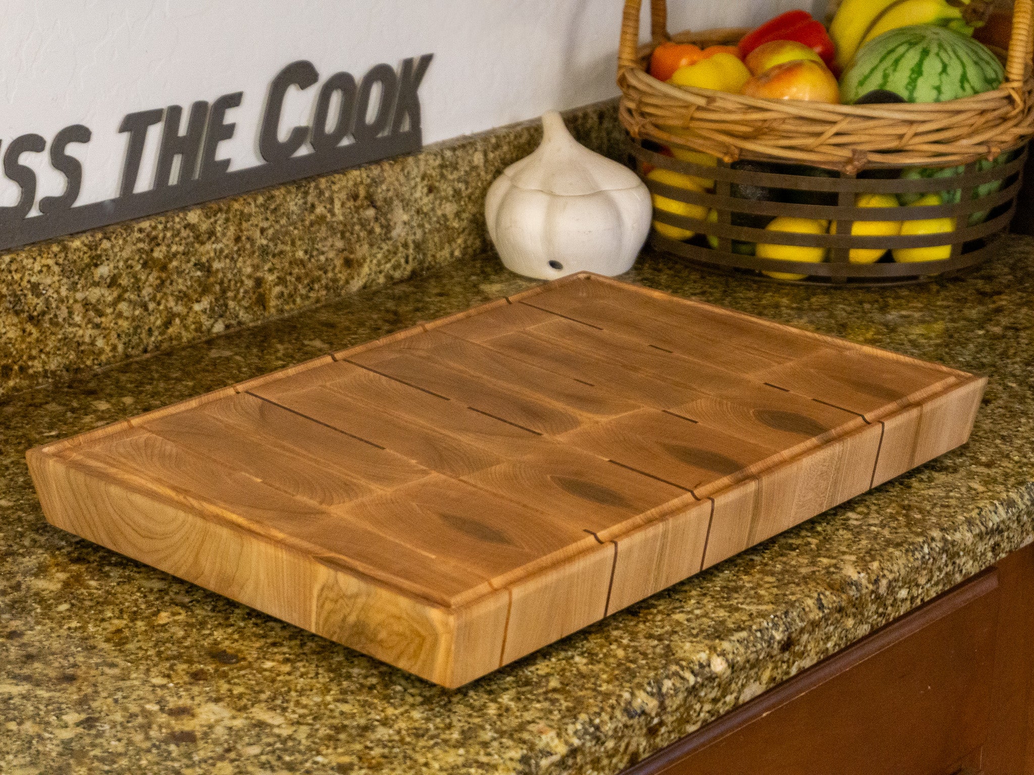 End-Grain Cutting Board | Skyfall