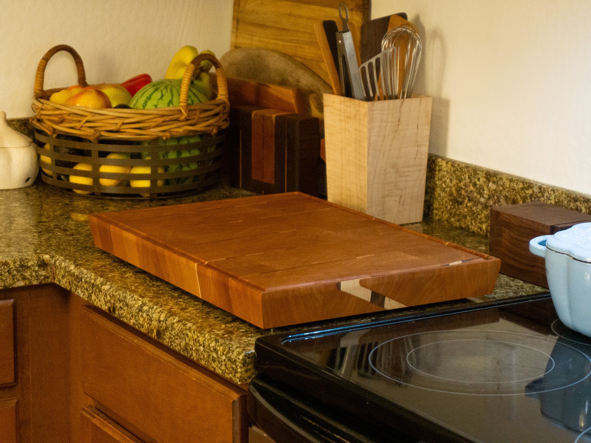 End-Grain Cutting Board | Skyfall